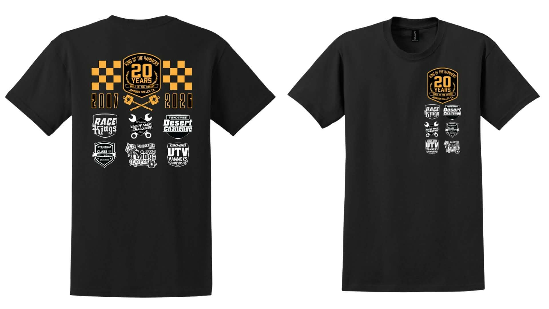 2026 Men's Short Sleeve All Logo Tshirt