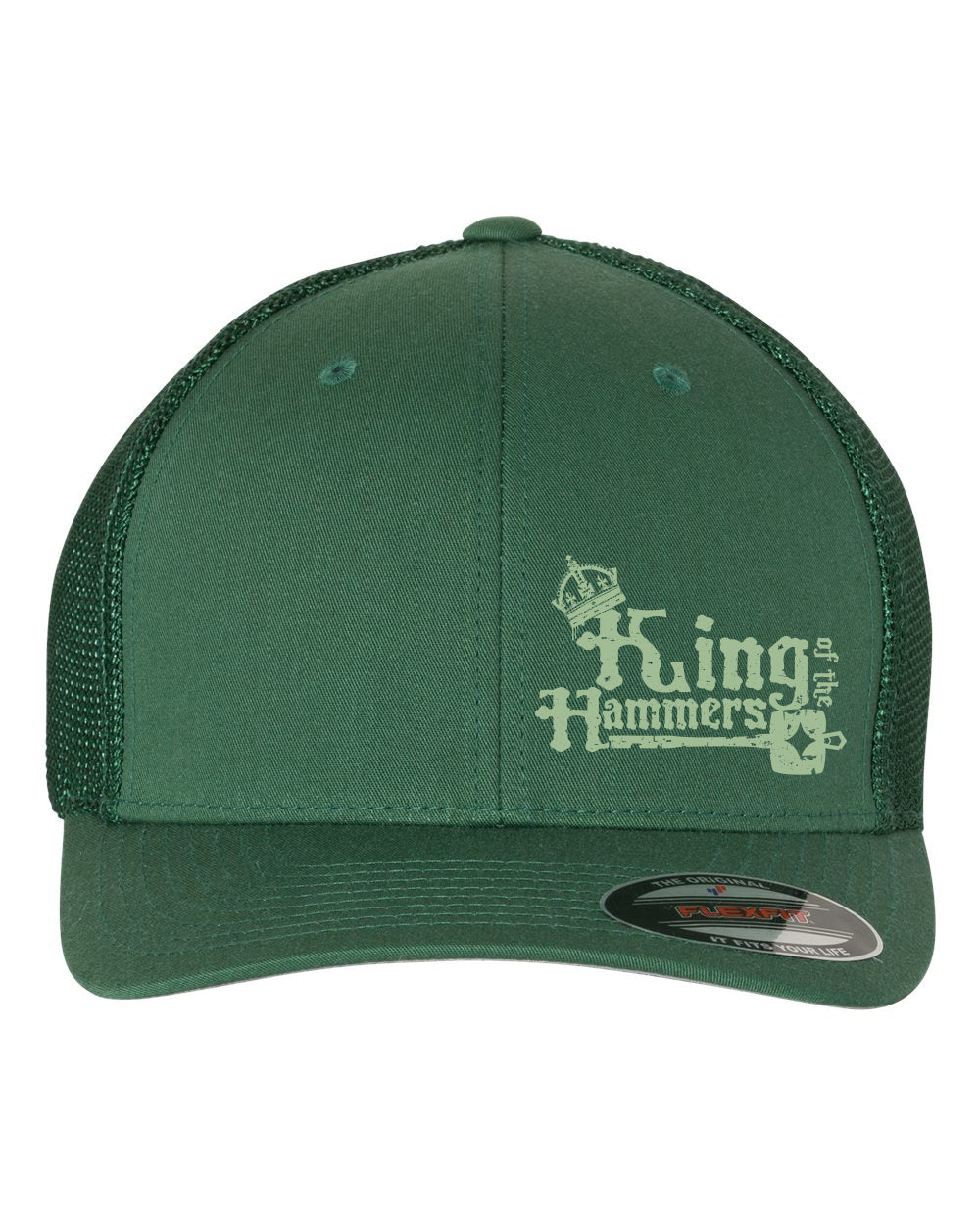 Men's King of the Hammers Undated Flexfit Hat - Evergreen