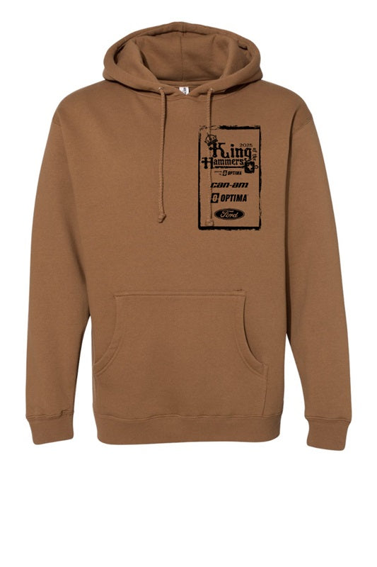 2025 Men's King of the Hammers Event Pullover Hoodie - Saddle