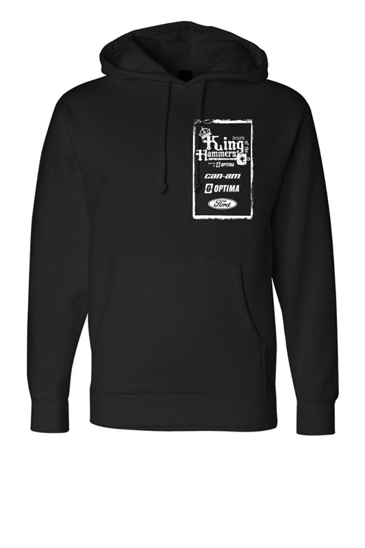 2025 Men's King of the Hammers Event Pullover Hoodie - Black