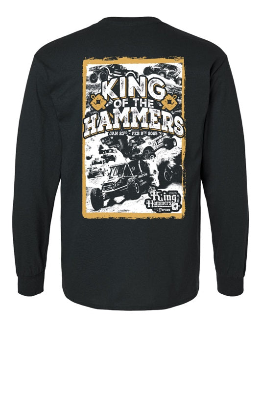 2025 Men's King of the Hammers Long Sleeve Event Tshirt