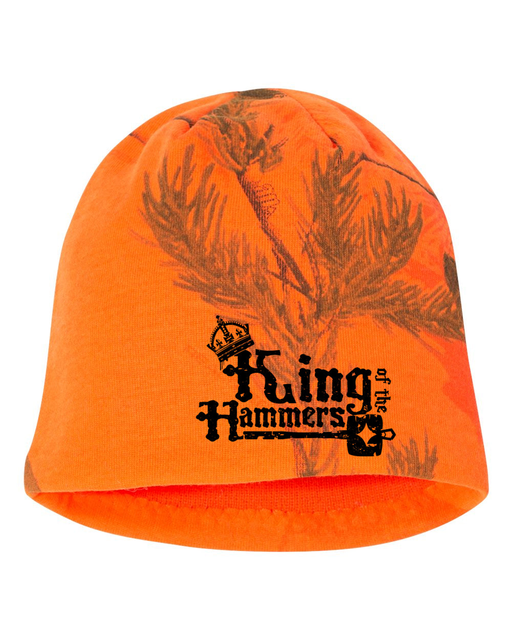 Men's King of the Hammers Orange Camo Beanie