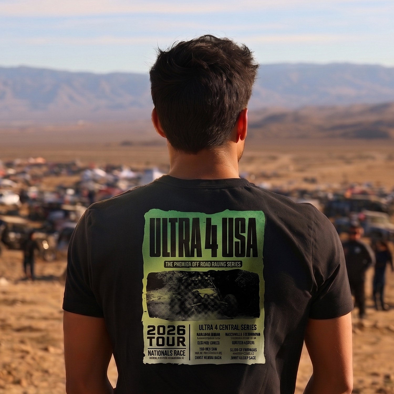 2026 Ultra4USA Men's Central Series Tshirt
