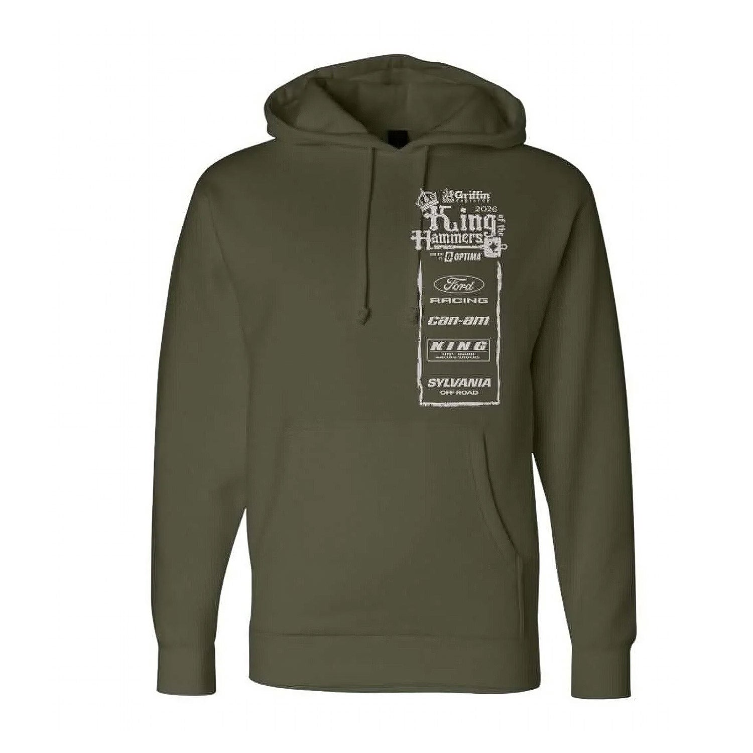 2026 Men's King of the Hammers Event Pullover Hoodie - Green