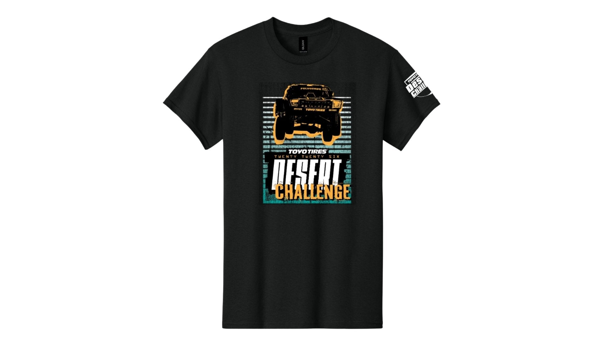 2026 Men's Desert Challenge Event Tshirt - Black