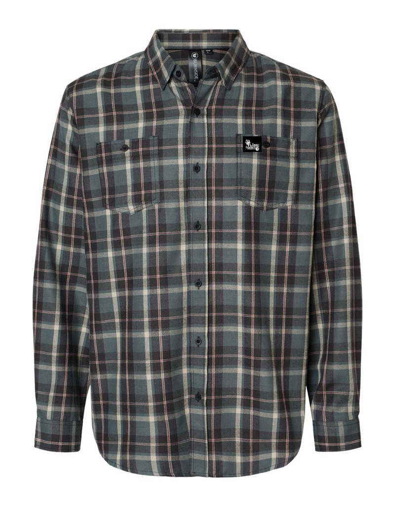 Long Sleeve The King Flannel Shirt hot for Men