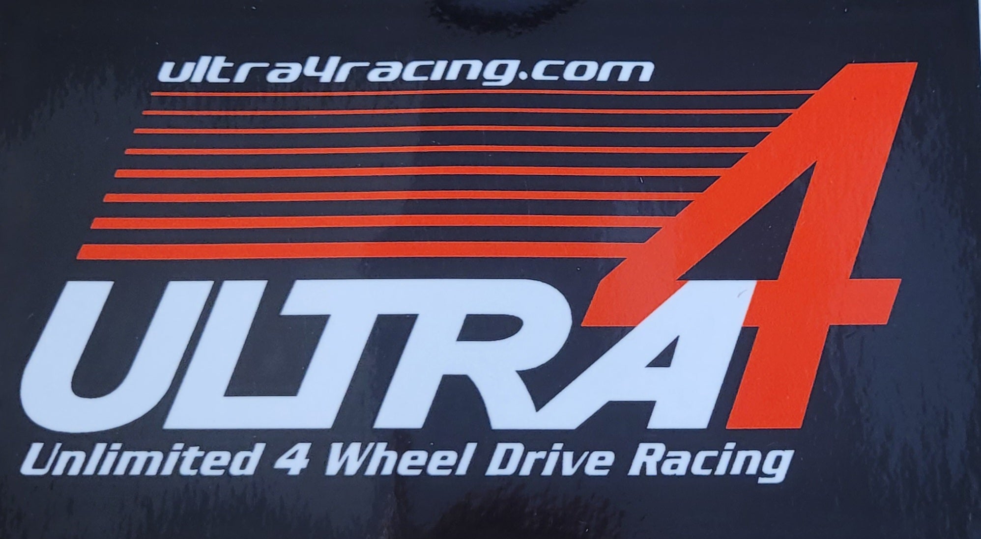 Ultra4 Sticker - Black