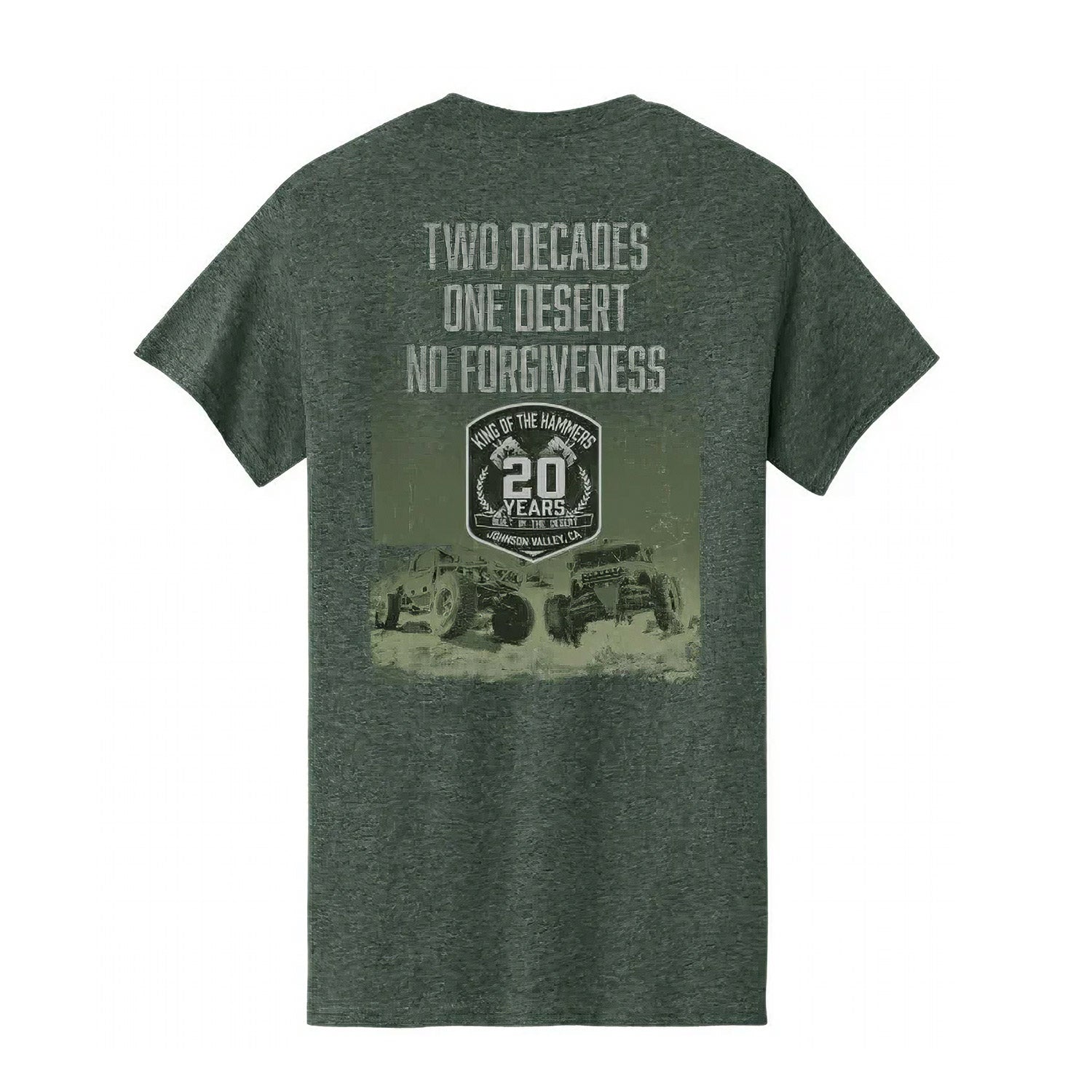 2026 Men's King of the Hammers Event Short Sleeve Tshirt - Green