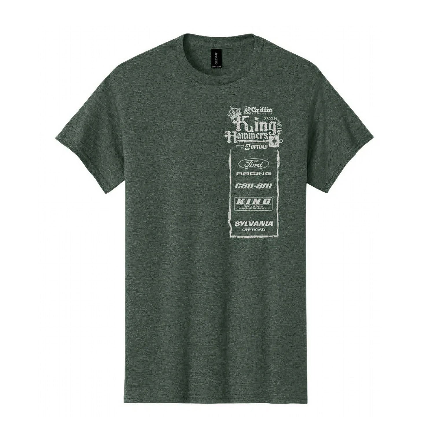 2026 Men's King of the Hammers Event Short Sleeve Tshirt - Green