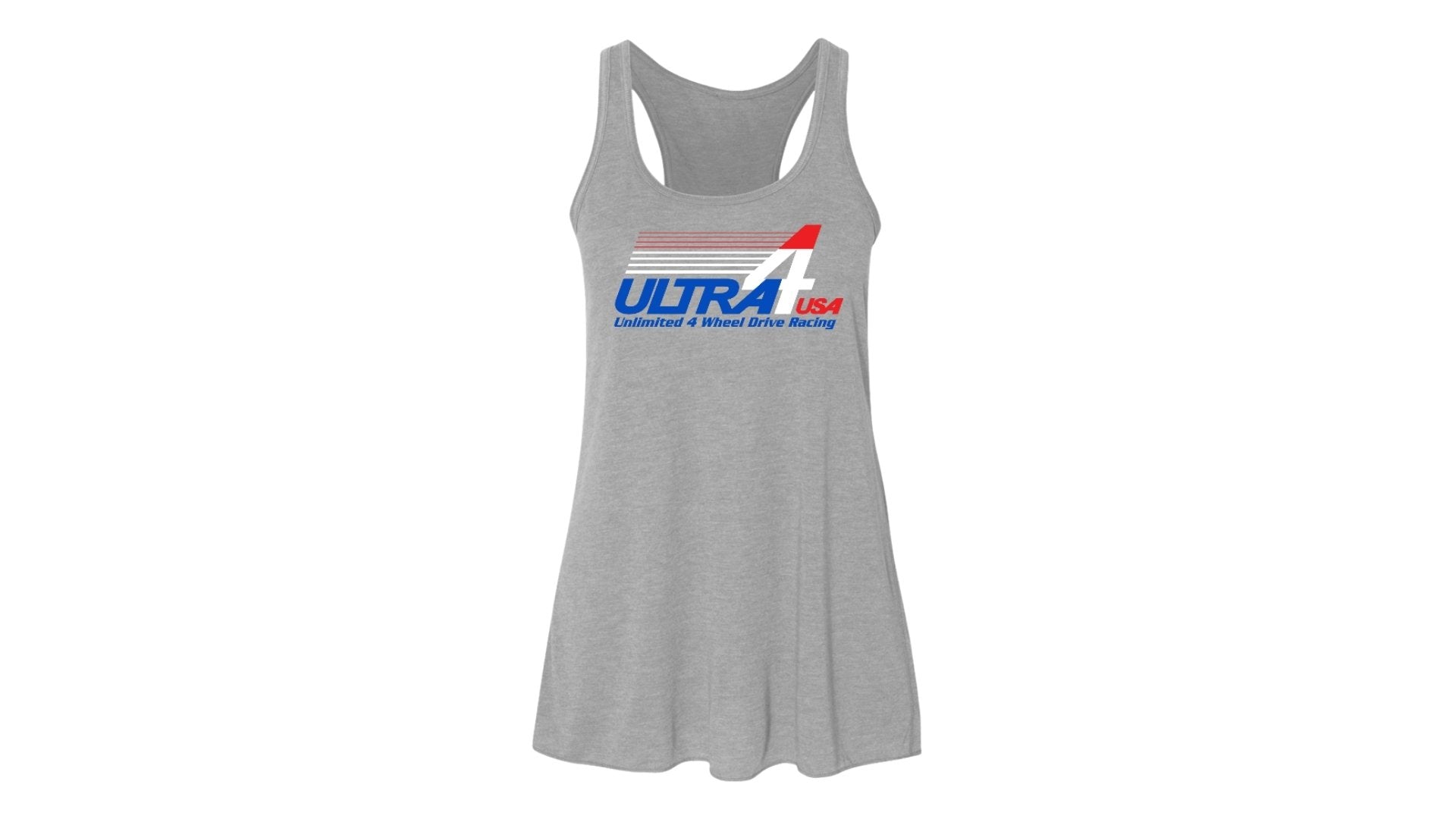 Ladies Ultra4USA Tank Top - Gray