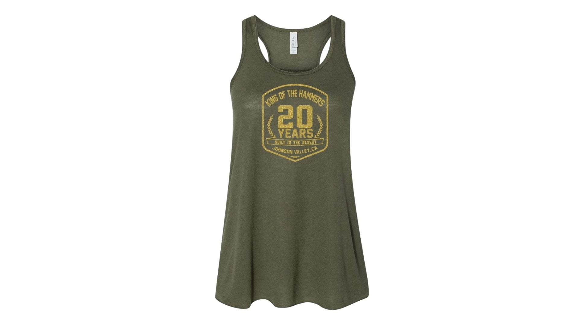 Ladies King of the Hammers 20th Anniversary Tank - Green