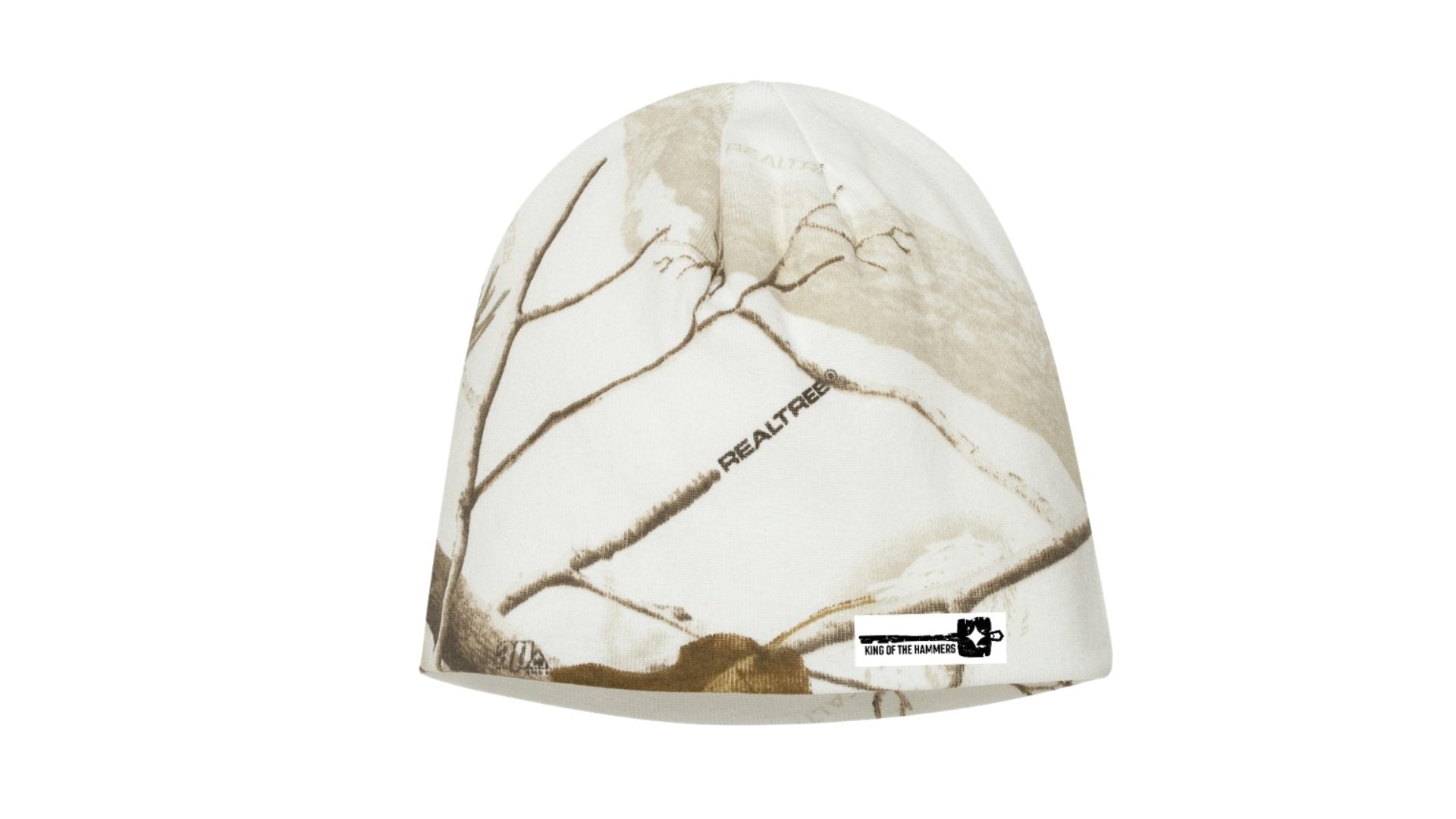 Men's King of the Hammers White Camo Beanie