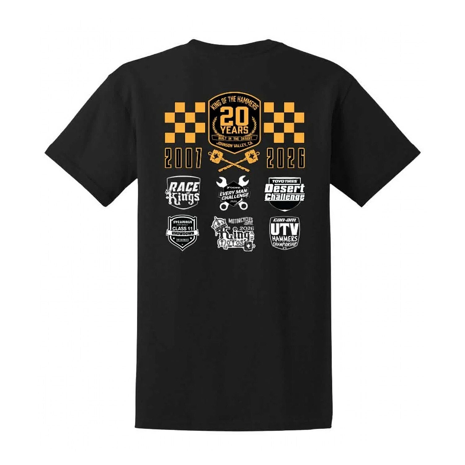 2026 Men's Short Sleeve All Logo Tshirt