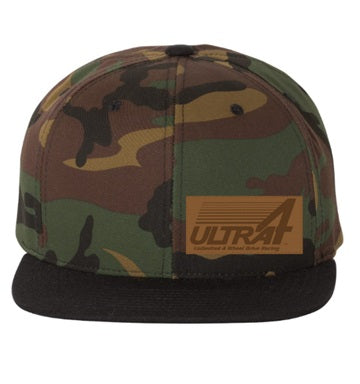 Men's Camo Ultra4 Patch Flatbill Snapback Hat