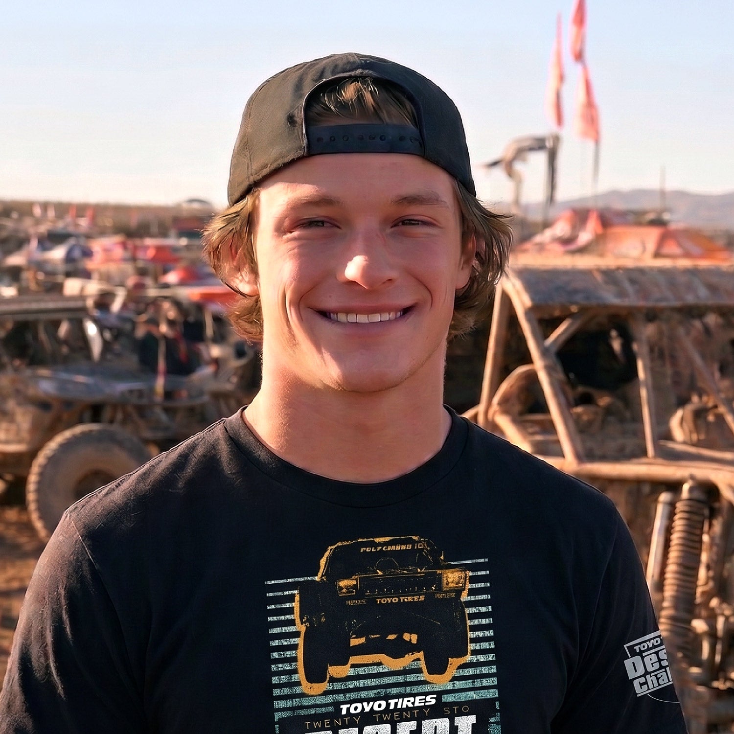 2026 Men's Desert Challenge Event Tshirt - Black