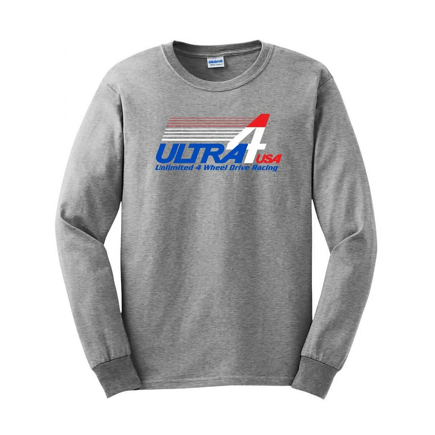 Men's Ultra4USA Long Sleeve Tshirt - Gray