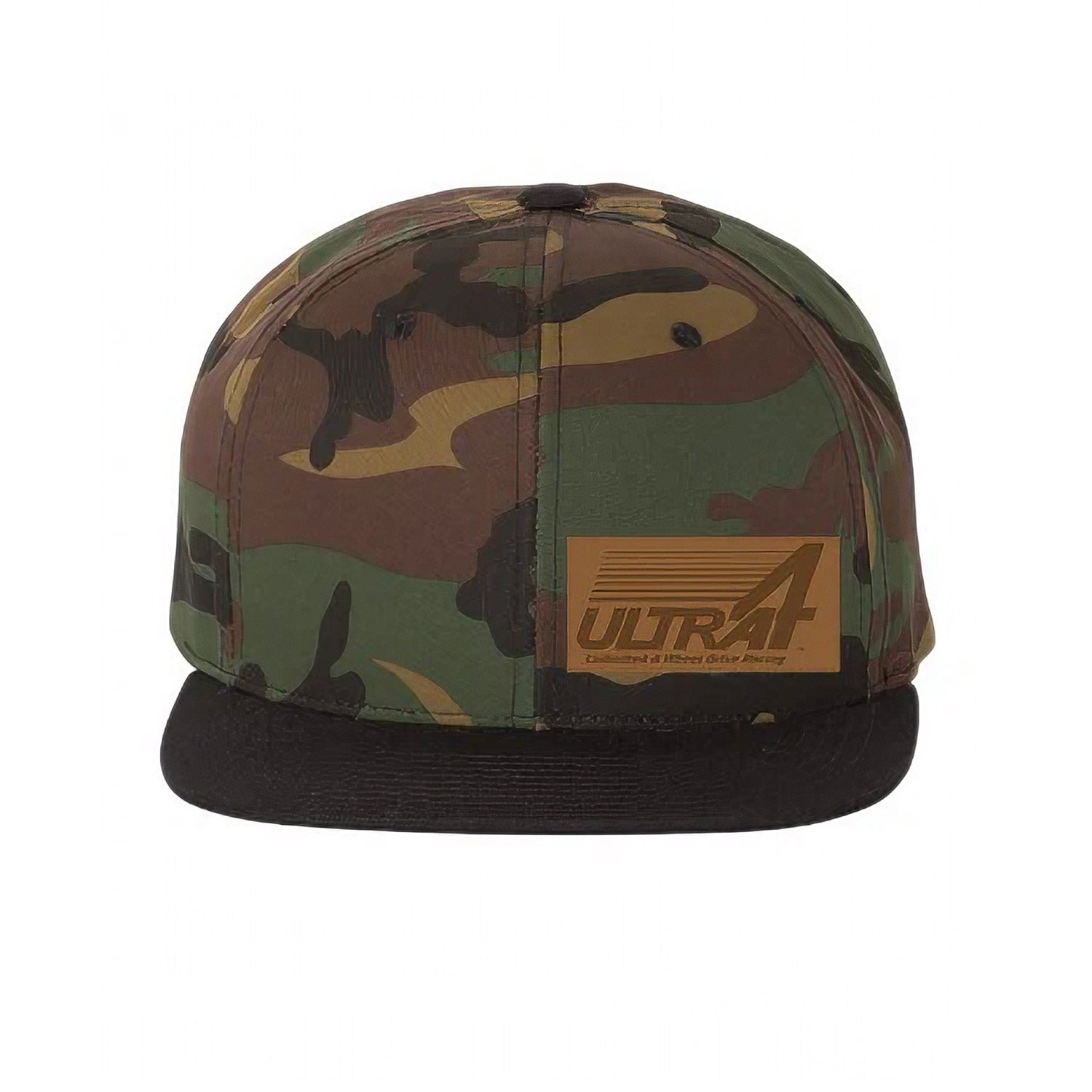 Men's Camo Ultra4 Patch Flatbill Snapback Hat