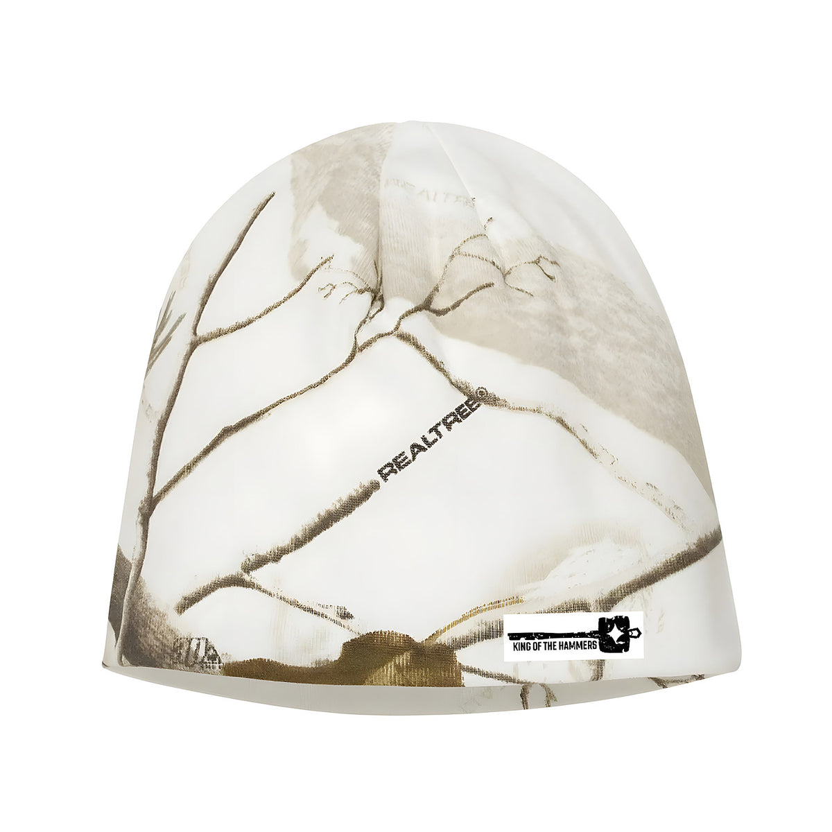 Men's King of the Hammers White Camo Beanie