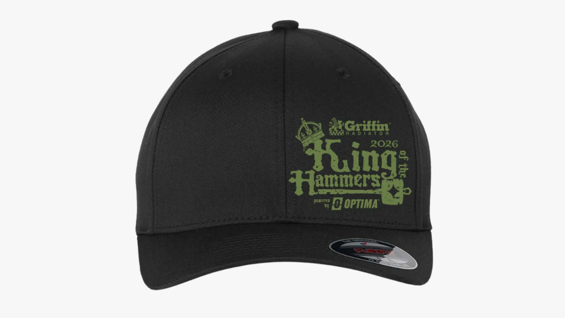 2026 Men's King of the Hammers Dated Flexfit Hat - Black