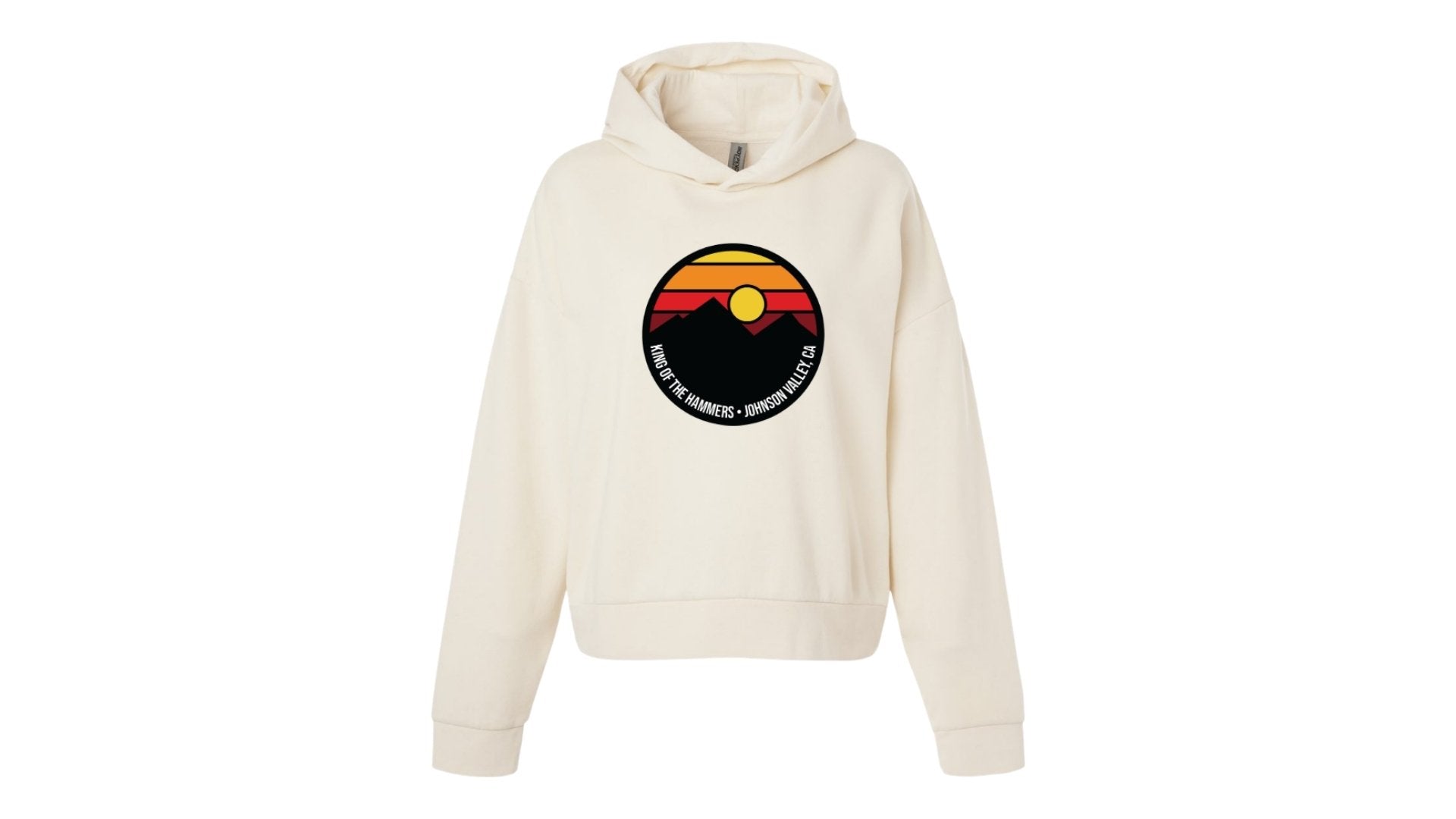 Ladies King of the Hammers Desert Circle Patch Hoodie