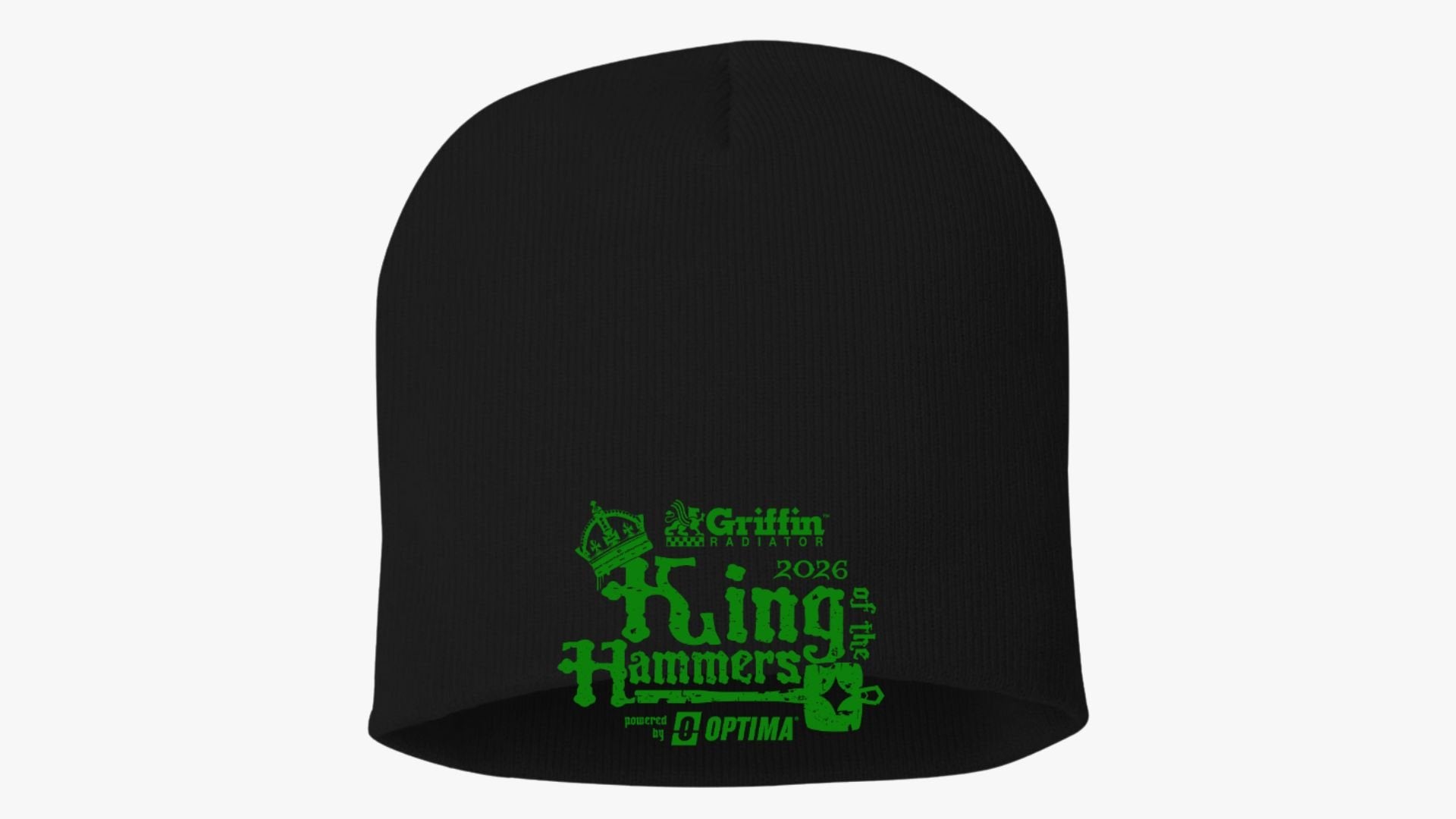 2026 Men's King of the Hammers Dated Beanie - Black