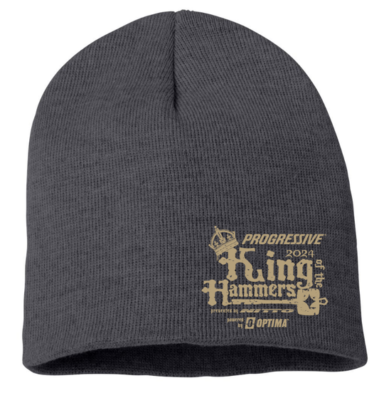 2024 Men's King of the Hammers Dated Beanie - Heathered Charcoal