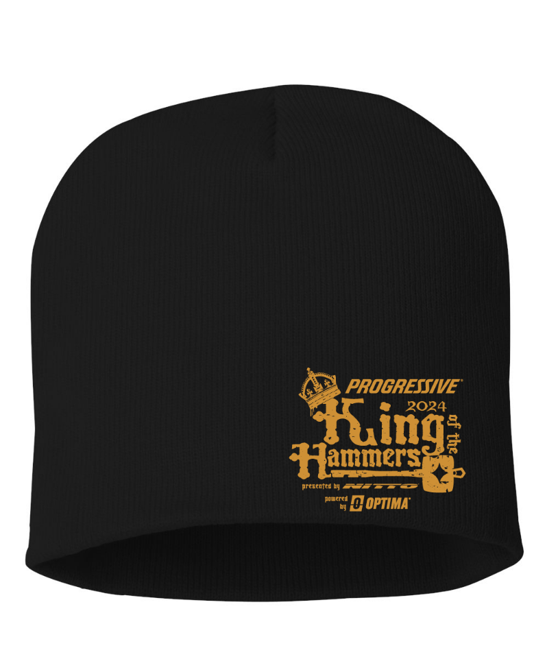 2024 Men's King of the Hammers Dated Beanie - Black