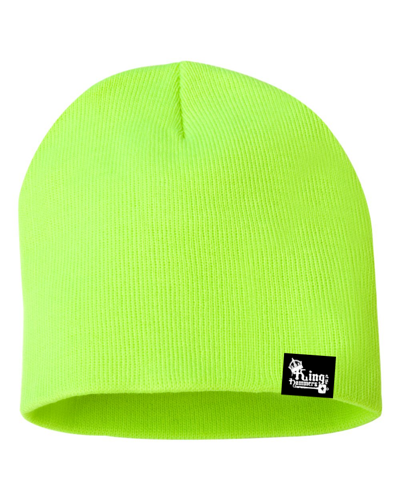 2024 Men's King of the Hammers Undated Beanie -Safety Yellow