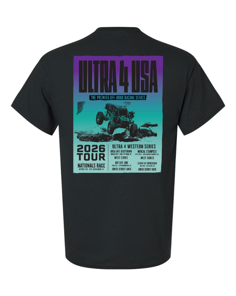 2026 Ultra4USA Men's Western Series Tshirt